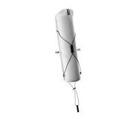 Bolsa para Bastones De Trekking Bolsa de Transporte for bastón Senderismo, Bolsa Plegable portátil for, Cierre con cordón for Escalada(White)