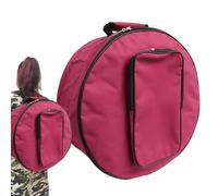 Bolsa para batería con correa, Bolsa para caja - Bolsa protectora para caja con cremallera | Estuches de almacenamiento portátiles con bolsillo lateral para baquetas, libros de música y accesorios par