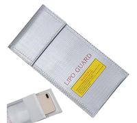 Bolsa para baterías contra incendios, organizador para pilas - Bolsa porta energía - Para camping, coche, carga y transporte objetos de valor coleccionables documentos tarjetas bancarias