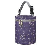 Bolsa para biberones aislada con capa de aluminio, portátil y práctica para colgar para cochecito o pañales, biberón aislado