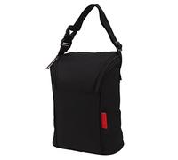 Bolsa para Biberones con Aislamiento, Nailon Resistente a los Araazos, Gran Capacidad, Porttil para mam y pap, Impermeable, Gris Melange (BLACK