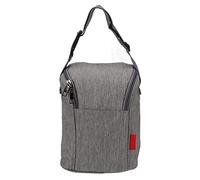 Bolsa para Biberones con Aislamiento, Nailon Resistente a los Araazos, Gran Capacidad, Porttil para mam y pap, Impermeable, Gris Melange (GREY