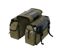 Bolsa para Bicicleta, Alforjas para Bicicleta, Portaequipajes de Gran Capacidad, Paquete de Portaequipajes para Asiento Trasero, Bolsas para Sillín de Motocicleta, Bolsa de