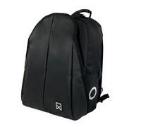 Bolsa para bicicleta convertible en mochila negra Willex ( Negro / 17 L )