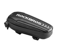 Bolsa para bicicleta ROCKBROS, riñonera para tubo superior del cuadro delantero, bolsa de almacenamiento frontal de gran capacidad para bicicletas de montaña y de carretera
