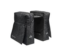 VAUDE TwinZipper - Bolsa Doble Trasera para Bicicleta con 48 litros con Funda para Lluvia