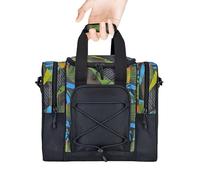 Bolsa para bolas de bolos - Bolsos de bolos multifuncionales, bolsa para 1 bola | Bolsa con compartimento acolchado con cinturón ajustable adecuado para zapatos de bolos para mujer hombre