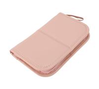 Bolsa para brochas de Maquillaje de pie, Resistente al Agua, de Piel sintética, 20 Bolsillos, Estuche Plegable para brochas de cosméticos de Viaje, Organizador para Artistas de