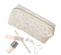 Bolsa para brochas de Maquillaje Floral,Bolsa para brochas de Maquillaje de | Bolsa de maquillaje Neceser de viaje, organizador de cosmé