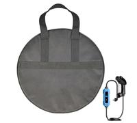 Bolsa para cable de arranque - Rodamiento de bolsillo redondo, soporte portátil Oxford | Estuche robusto de gestión de automóviles, organizador de viajes sostenible con cables, silbatos y alambres