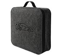 Bolsa para cables, bolsa organizadora para cables, almacenamiento de carga EV de fieltro resistente al fuego, impermeable, para coche, hogar y viajes