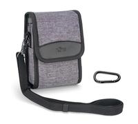 Bolsa para cámara, bolsa pequeña con mosquetón y correa para el hombro, bolsa para cámara de hombro compatible con Sony Rx100 Canon G7x Fujifilm Xf10 Series Cámara (5.1 X 3.1 X 2.0 pulgadas)