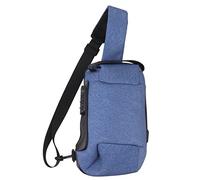Bolsa para Cámara de un Solo Hombro, Antirrobo con Bloqueo de Contraseña, Funda Cruzada para Cámara con Correa Ajustable para el Hombro, Bolsa de Mensajero de Fotografía de Lona (Azul)