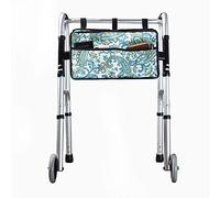 Bolsa para caminar, cesta de accesorios manos libres, teléfono celular multiusos, botella de agua, accesorio de medicamentos para caminantes plegables, bolsa de múltiples bolsillos para ancianos