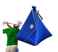 Bolsa para camiseta de golf, bolsa de plátano para pelota de golf, bolsa de pelota de golf de piel sintética con cierre magnético, bolsa de accesorios de golf con mosquetón de metal, bolsa de cintura