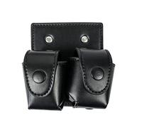 Bolsa para Cargador rápido, Bolsa Doble de Cuero para Cargador rápido, Bolsa táctica Doble para cinturón de 6 cm