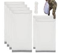 Bolsâ para carne - Bolsas para caza mayor de alce | 6x Bolsas para caza mayor con franja reflectante Accesorios de Cāza, Bolsâ de equipo para Cāza de animales salvajes Set de Bólsas de poliéster para