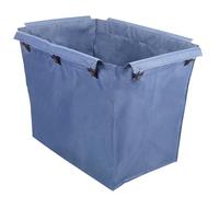 Bolsa para Carrito de Limpieza Tela Oxford Gruesa Impermeable, Bolsa para Carrito de Lavandería Diseño de Hebilla de Plástico Fácil Instalación Diseño Liviano y de Gran Capacidad(Blue,83x73x58cm/33x29