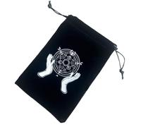 Bolsa para cartas de tarot, bolsa de joyería para tarot, estuche para cartas de tarot con cordones, bolsa portátil para tarjetas de tarot, bolsas de almacenamiento de bolsillo para niños y adultos,
