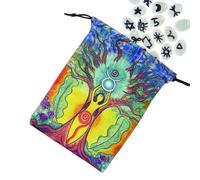 Bolsa Para Cartas Tarot Almacenamiento Ligero Y Suave Para Cartas Oráculo,