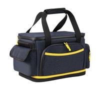 Bolsa para Central eléctrica Organizador para Accesorios Antigolpes | Estuche portátil cables cargadores Bolsa de tela Oxford con múltiples bolsillos para viajes al aire libre