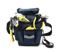 Bolsa para cinturón de herramientas, bolsa de herramientas, bolsa de trabajo multiusos, bolsa de almacenamiento, llave inglesa, organizador de lona para electricistas, fontaneros, carpinteros,