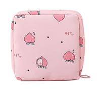Bolsa para compresas sanitarias, bolsa de gran capacidad, para cuidado femenino, almohadillas de lactancia, bolsa multifuncional con cremallera para hoteles, escuela, trabajo