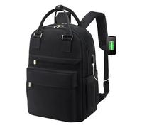 Bolsa Para Computadora Portátil - Mochila De Computadora | Mochila Comercial | Bolsa De Trabajo Resistente Al Agua Con Puerto De Carga USB | Mochilaa De Viajes Anti -robo De Gran Capacidad Para Women