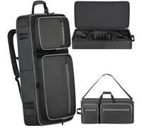 Bolsa para controlador de DJ compatible con DDJ 800 / FLX6 / SX SX2 SX3 / MC7000 / Rane One / Mixon 8 Pro, funda suave para controlador de DJ con múltiples bolsillos, funda para DJ Gig-bag para
