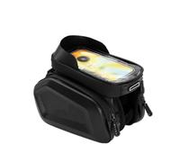 Bolsa para Cuadro de Bicicleta para Decathlon Btwin Fold, con Ventana Táctil para Teléfono, Resistente al Agua,B B