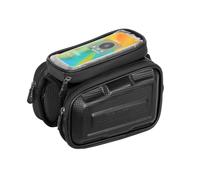 Bolsa para Cuadro de Bicicleta para Decathlon Btwin Fold, con Ventana Táctil para Teléfono, Resistente al Agua,F F