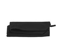 Bolsa para cuchillos, lona duradera con 4 asientos, estuche para cuchillos de gran capacidad, bolsa de rodillos para estudiantes culinarios para trabajar en camping para (Negro), Negro