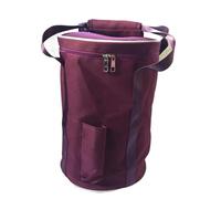 Bolsa Para Cuenco Bolsa de 7,5 "de cristal con mango for cantar, bolsa transporte for cáliz y grails, bolso tela acolchado