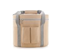 Bolsa para Cuenco Tibetano Bolsa de lona for cuencos tibetanos cristal cuarzo, funda transporte, bolsa acolchada for cuenco tibetano(11inch Beige)