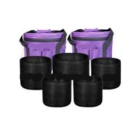 Bolsa para Cuenco Tibetano Estuche de transporte for cuenco tibetano for viajar fácilmente Bolsas for juego cuencos Bolsa viaje liviana 6 a 12 pulgadas for tibetanos(Purple bags)