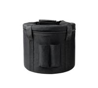 Bolsa para cuencos tibetanos Bolsa de lona for cuencos tibetanos cristal cuarzo, funda transporte, bolsa acolchada for cuenco tibetano(12 inch Black)