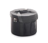 Bolsa para cuencos tibetanos Bolsa de lona for cuencos tibetanos cristal cuarzo, funda transporte, bolsa acolchada for cuenco tibetano(8 inch Black)