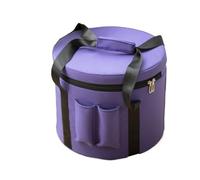 Bolsa para cuencos tibetanos Estuche de transporte Crystal Bowl 8 pulgadas for bolsas Cuencos Cantores cristal protección interior accesorio portátil viaje(8inch purple bag)