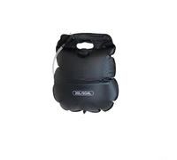 Bolsa para ducha Solar 20L Camping Exterior PVC Calefacción para portátil Senderismo Playa 55x48cm(black)