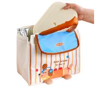 Bolsa para el almuerzo, diseño de perro, forro de aluminio, contenedor de | Bolsa térmica para almuerzo, para picnic, camping, pesca, deportes, eventos, escuela, viajes, festival de música