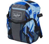 Bolsa para equipo de b?isbol y s?ftbol Rawlings REMIX, mochila para T-Ball, recreaci?n y viajes, color azul