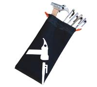 Bolsa Para Estacas De Camping, Organizador De Piquetes, Funda de Tela Oxford con Cordón para Compartimentos de Almacenamiento de Piquetas para Nieve Uso Exterior