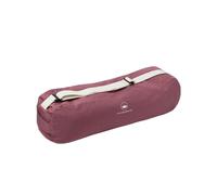 Lotuscrafts - Yoga funda Pune - Justo y respetuoso con el medio ambiente algodón ecológico - Extra Espacio para esterillas para yoga y accesorios de yoga, berenjena