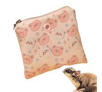 Bolsa para Falangero del Azúcar - Bolsita Transporte Mascotas Pequeñas,Accesorios de Transporte a Prueba de Mordidas para Hámster, Chinchilla y Ardilla