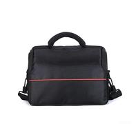 Bolsa para fotos negra 15 x 22 x 18 cm con compartimentos ajustables | Nailon resistente al agua, protege de la lluvia y el polvo, ideal para viajes y senderismo