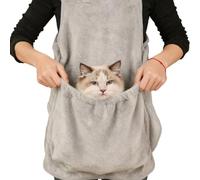 Bolsa para gatos como bolsa para delantal, transportador de gatos suave con agujeros, saco de dormir ajustable y bolsa de transporte portátil para gatos, soporte para mascotas pequeñas, para el hogar