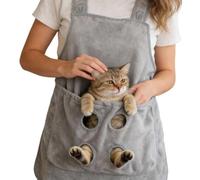Bolsa para gatos como bolsa para delantal, transportador de gatos suave con agujeros, saco de dormir ajustable y bolsa de transporte portátil para gatos, soporte para mascotas pequeñas, para el hogar