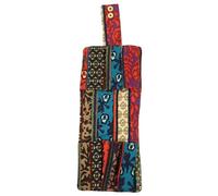 Bolsa para Guardar Botellas de Aceites Esenciales, Lona | Estuche Portátil para Frascos Roll-on de 10ml, Organizador Resistente, Uso Cosmético y Viaje Color Aleatorio