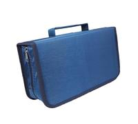 Bolsa para Guardar DVD Paquete de 128CD, Soporte for Disco, DVD, VCD, Bolsa Almacenamiento, Carpeta álbum, Funda for organizar Bolsas multifuncionales a Prueba Polvo(Blue)