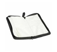 Bolsa para Guardar DVD Soporte portátil for CD y DVD con Cremallera, Funda de Almacenamiento Doble Cara Capacidad 80 Uds., Bolsa Transporte for Disco a Prueba Polvo, VCD